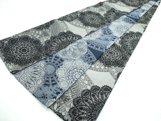 平和屋着物○極上 両面 半幅帯 正倉院 逸品 未使用 CZAA5131s6 【公式