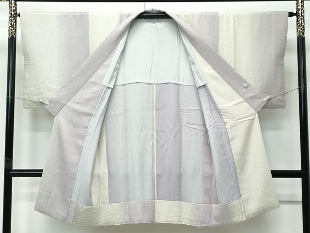 平和屋着物∞極上　道中着　ロング丈　単衣　お召地　葡萄唐草地紋　逸品　CZAA5160s6 楽天市場】平和屋本店□極上 龍村晋謹製 訪問着 お召地 鳳凰唐草地紋