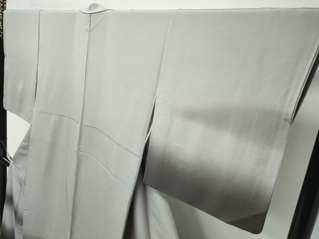 平和屋本店●極上　訪問着　作家物　手描き　シマウマ　暈し染め　灰汁色地　逸品　CZAA5175s6_2