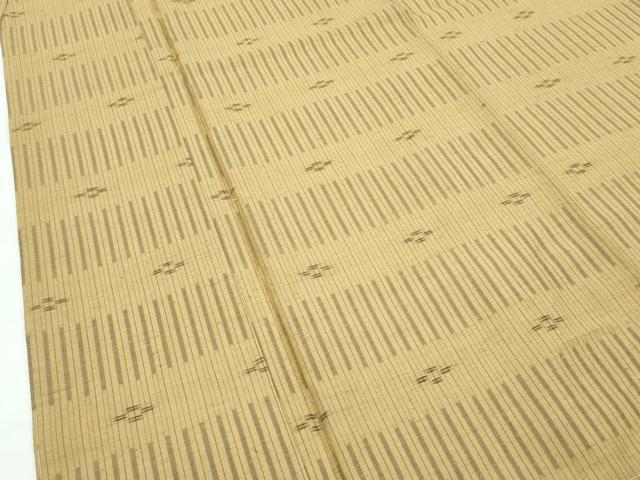 平和屋本店○極上 国指定重要無形文化財 本場久米島紬 山城智子作 手織