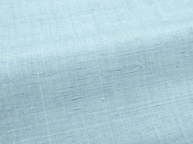 平和屋着物●極上　結城紬　奥順　はたおり娘　色無地　湊鼠色　証紙付き　逸品　未使用　CZAA5235s6_6