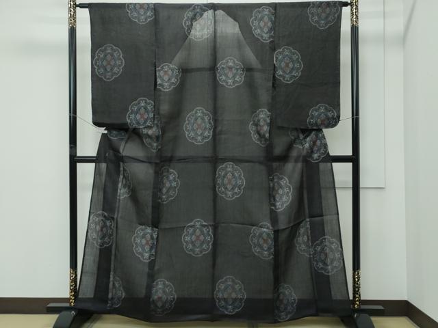 平和屋本店＊極上　夏物　重要無形文化財　本場宮古上布　正倉院　苧麻　逸品　未使用　CZAA5242s6 平和屋本店＊極上 夏物 重要無形文化財 本場宮古上布 正倉院 苧麻 逸品