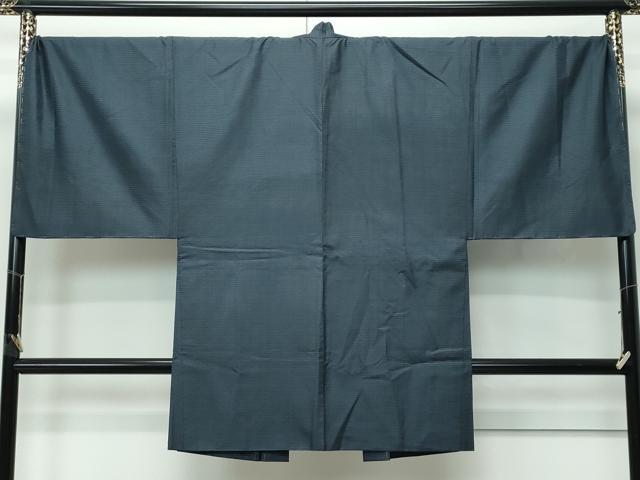 平和屋着物○極上 男性 本場大島紬 アンサンブル キングサイズ 100亀甲 