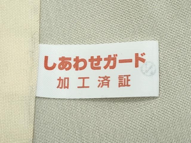 平和屋着物▽極上　訪問着　無双　紗袷　手描き　遠山樹林文　金彩　逸品　CZAA5304s6_9