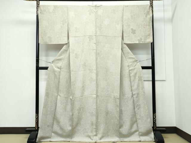 平和屋着物○九寸名古屋帯 作家物 花間道 たたき染め 銀彩 正絹 逸品