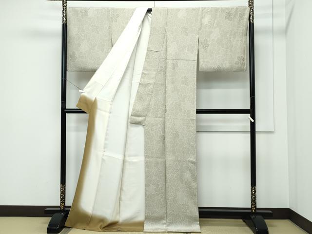長閑やかさ屋中央局●限りない 銀座もとじ 小紋 柏 地紋起こし 反端・紙付き添い人 珠玉 CZAA5459s6