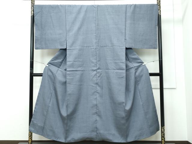 平和屋着物●極上　男性　紬　アンサンブル　色無地　錫色　逸品　CZAA5607s6 平和屋着物○極上 男性 紬 アンサンブル 色無地 錫色 逸品 CZAA5607s6
