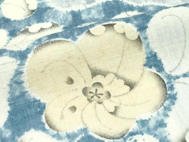 平和屋本店○極上 京都祇園の老舗 ぎをん齋藤 訪問着 紬地 絞り 辻が花