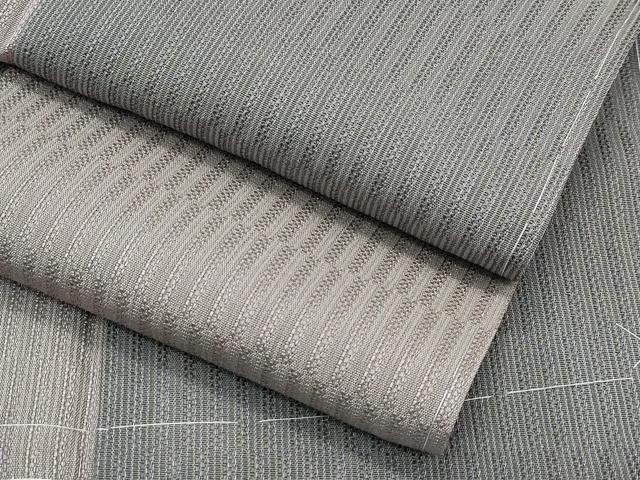 平和屋着物●極上　お召　市松文様　ますいわ屋扱い　逸品　未使用　CZAA5661s6_2