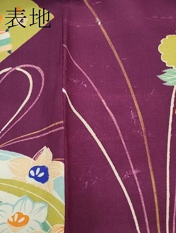 平和屋本店[]極上　アンティーク　大正ロマン　七五三　女の子　7歳　祝着　草花文　逸品　CZAA5692s6_5