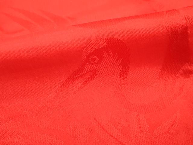 平和屋本店[]極上 アンティーク 大正ロマン 七五三 女の子 7歳 祝着・長襦袢セット 駒刺繍 檜扇鼓花毬文 金彩 赤紅色地 逸品 CZAA5697s6_8