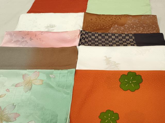 平和屋着物★和装小物　上質な帯揚げ　10枚セット　逸品　DAAM7808qa