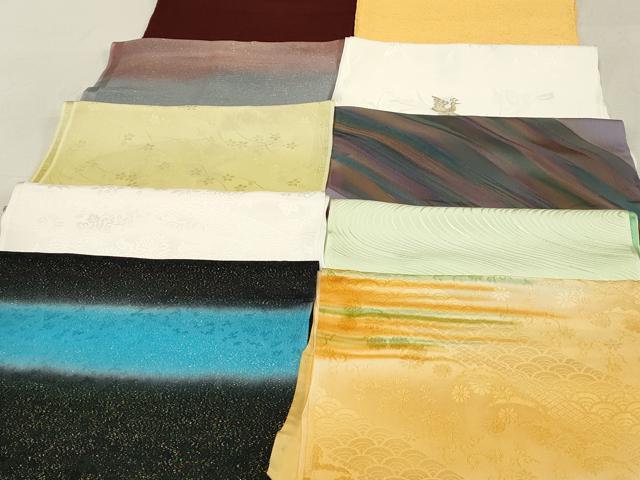 平和屋着物★和装小物　上質な帯揚げ　10枚セット　逸品　DAAM7829qa