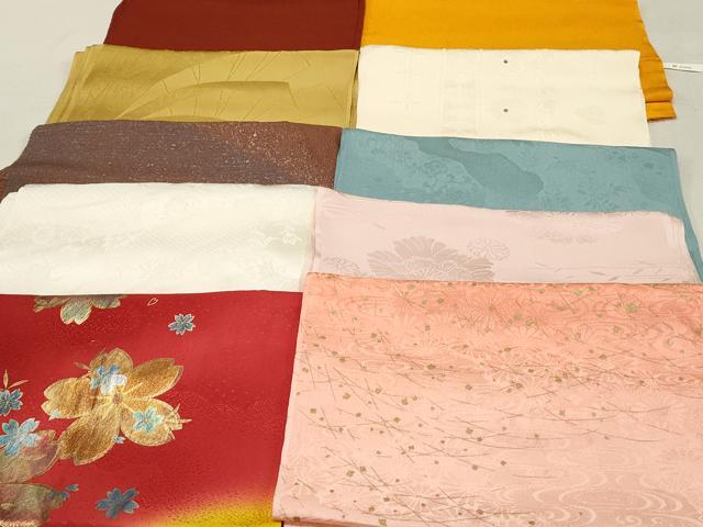 平和屋着物★和装小物　上質な帯揚げ　10枚セット　逸品　DAAM7830qa