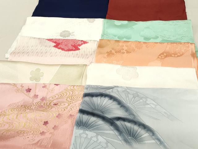 平和屋着物★和装小物　上質な帯揚げ　10枚セット　逸品　DAAM7835qa