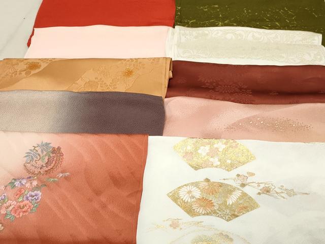 平和屋着物★和装小物　上質な帯揚げ　10枚セット　逸品　DAAM7851qa