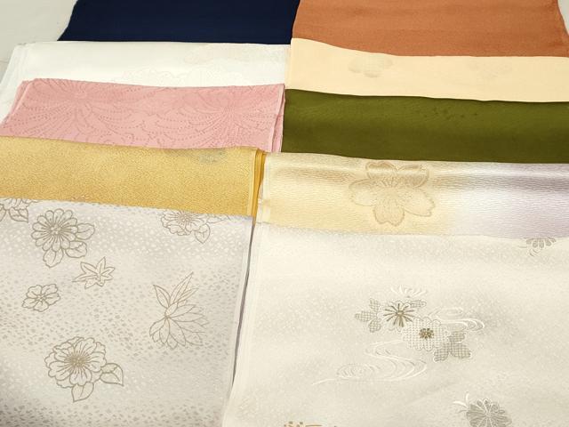 平和屋着物★和装小物　上質な帯揚げ　10枚セット　逸品　DAAM7860qa