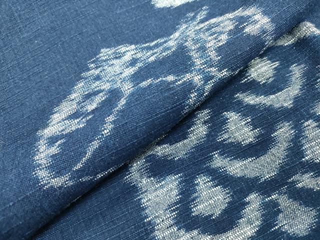 平和屋着物▽久留米絣 単衣 菱文 綿 逸品 DAAS3246ps