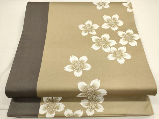 平和屋着物●世界的人形師　辻村寿三郎　ジュサブロー　舞桜　正絹　逸品　DAAP1768ic