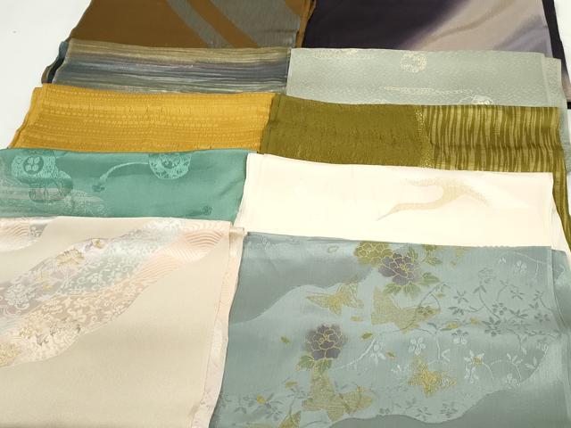 平和屋着物★和装小物　上質な帯揚げ　10枚セット　逸品　DAAP2071qa