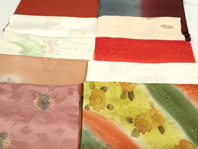 平和屋着物★和装小物　上質な帯揚げ　10枚セット　逸品　DAAP2075qa