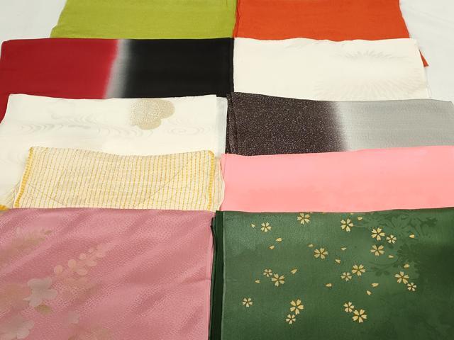 平和屋着物★和装小物　上質な帯揚げ　10枚セット　逸品　DAAP2093qa 平和屋着物☆和装小物 上質な帯揚げ 10枚セット 逸品 DAAP2093qa 和装