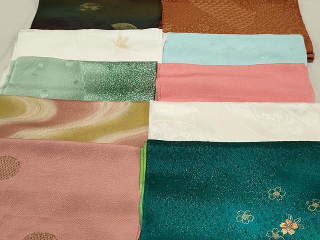 平和屋着物★和装小物　上質な帯揚げ　10枚セット　逸品　DAAP2107qa