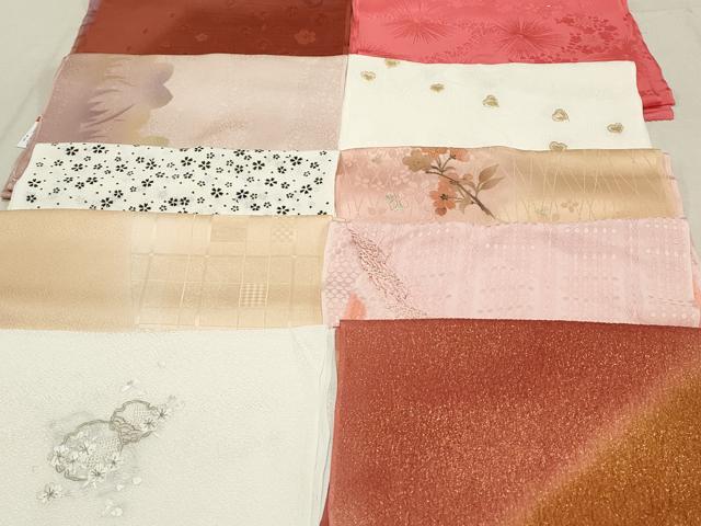 平和屋着物★和装小物　上質な帯揚げ　10枚セット　逸品　DAAP2111qa