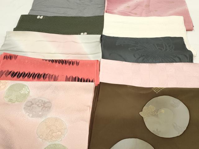 平和屋本店■和装小物　帯揚げ10枚　逸品　未使用　DZAA10521kh5