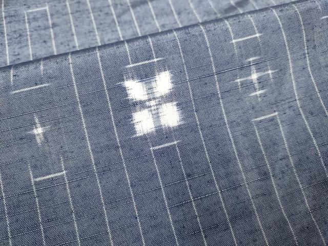 平和屋着物▽上質な紬 単衣 舞花文 正絹 逸品 DAAP7405du