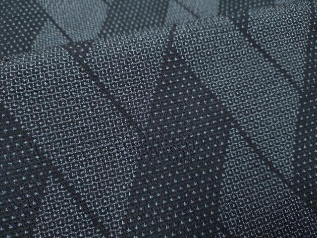 K0885 美品 逸品 夏向き 上品 亀甲 紗 正絹 夏塩澤 K0885 美品 逸品 夏向き 上品 亀甲 紗 正絹 夏塩澤 - メルカリ