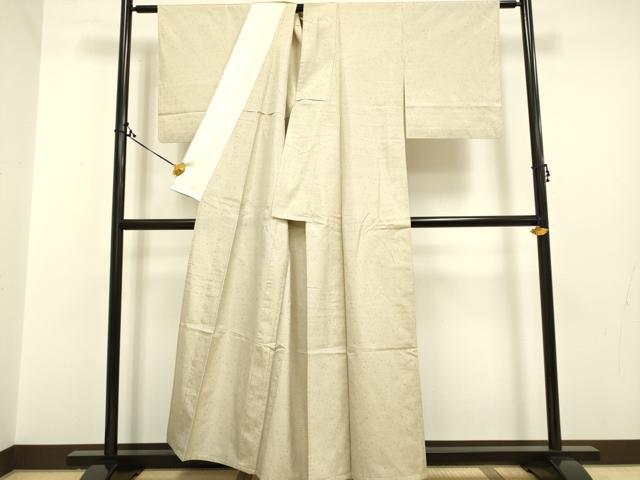 平和屋着物▽上質な紬 単衣 霞文 正絹 逸品 DAAP7462duの通販はau PAY