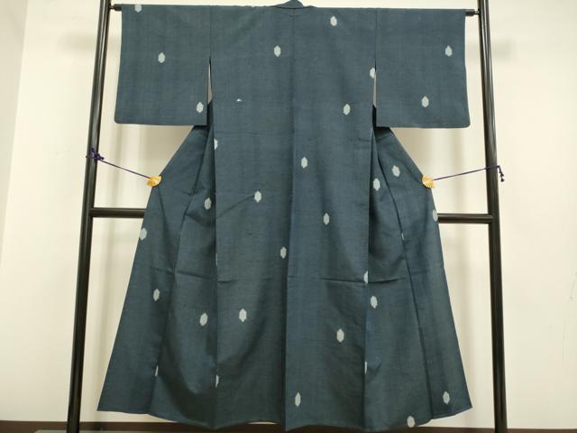 平和屋着物▽上質な紬 単衣 紬 撫子色 正絹 逸品 CAAU0448ev