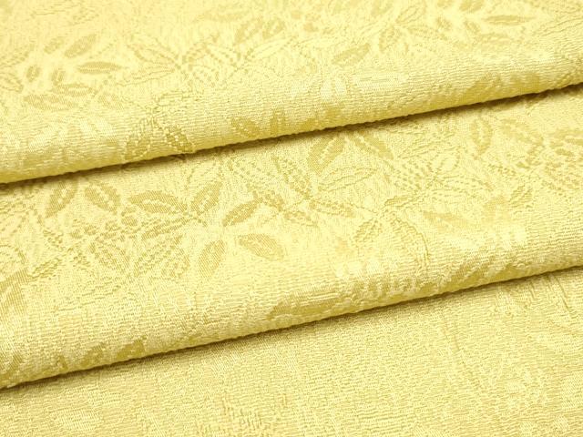 平和屋着物●上質な色無地　南天地紋　利休茶色　正絹　逸品　DAAP7852yyy