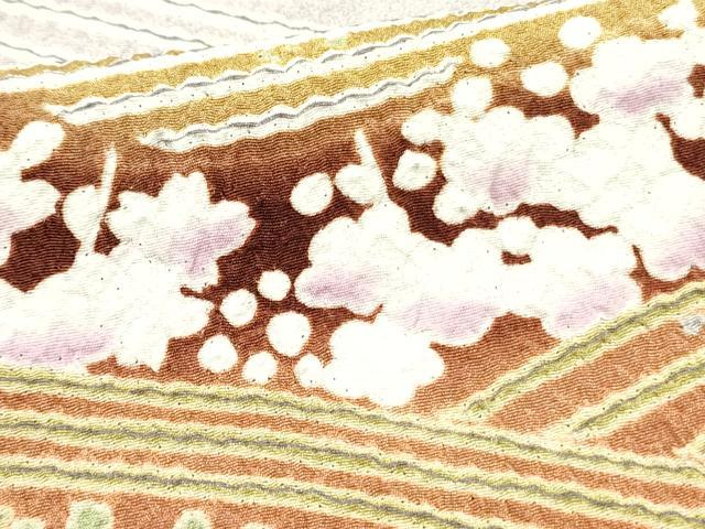 平和屋着物●豪華黒留袖　駒刺繍　襲絞り　流水松文　正絹　逸品　DAAP7882yyy 平和屋着物○豪華黒留袖 駒刺繍 襲絞り 流水松文 正絹 逸品 DAAP7882yyy