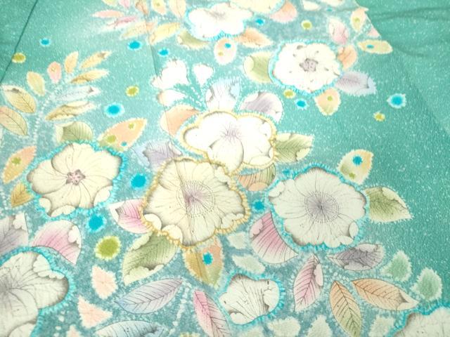 平和屋着物○豪華振袖 絞り 辻が花 暈し染め やまと誂製 正絹 逸品