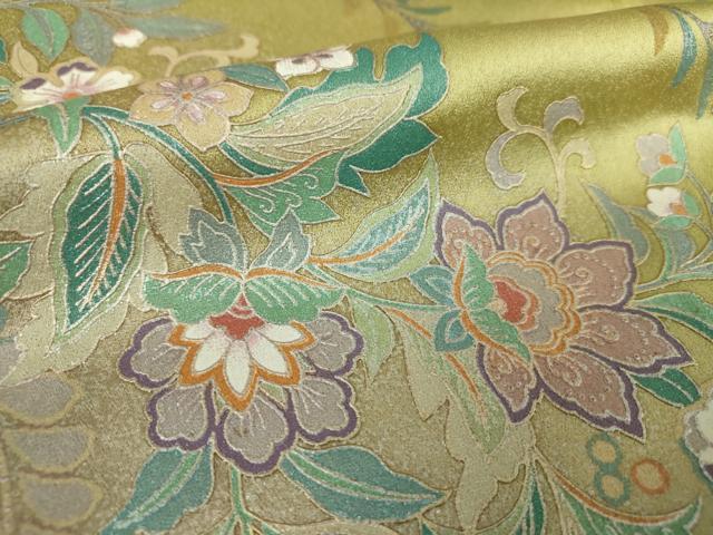 平和屋着物○皇室デザイナー 中村乃武夫 訪問着 葡萄唐草文 暈し染