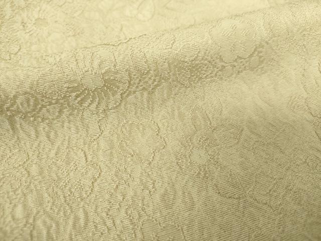 平和屋着物▽上質な色無地 単衣 青海波地紋 藍白色 正絹