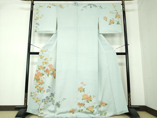 平和屋着物●創業460年・千總　訪問着　刺繍　乱菊　松坂屋扱い　正絹　逸品　DAAQ3135ps