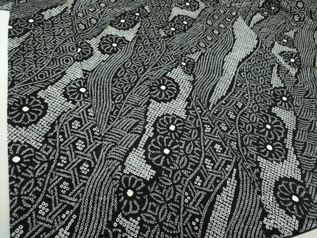 平和屋着物○上質な小紋 地紋起こし 道長吉祥文 正絹 逸品 未使用