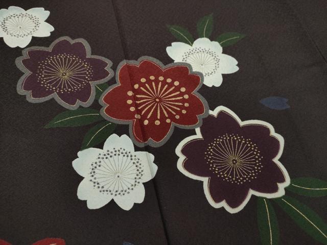 平和屋着物○豪華振袖 舞桜 金彩 正絹 逸品 DAAQ3259ps