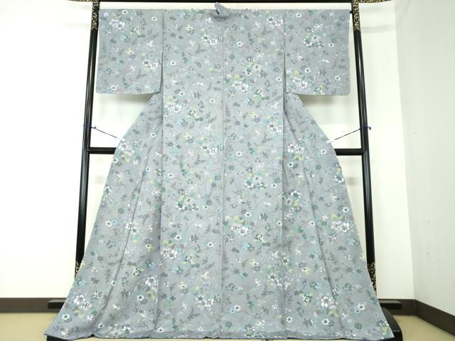 平和屋着物■上質な小紋　花間道　逸品　未使用　an2511 平和屋着物□上質な小紋 花間道 逸品 未使用 an2511