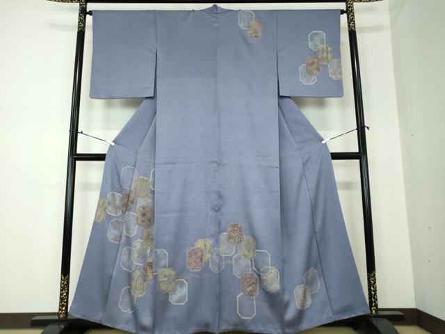 平和屋着物●中国三大刺繍　スワトウ相良刺繍　汕頭相良刺繍　総刺繍　訪問着　吉祥花文　金彩　正絹　逸品　DAAQ3276ps