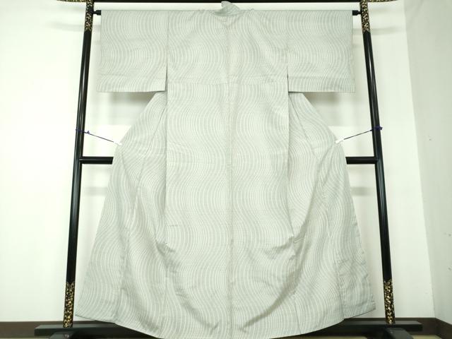 平和屋着物●上質な紬　よろけ縞　黒地　正絹　逸品　未使用　CAAU3090yc 平和屋着物○上質な紬 よろけ縞 黒地 正絹 逸品 未使用 CAAU3090yc