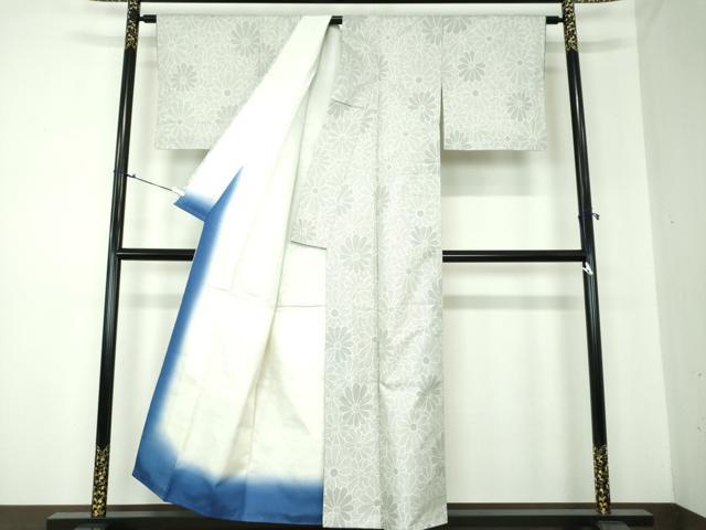 平和屋着物○上質な紬 花尽くし 正絹 逸品 DAAQ3370ps