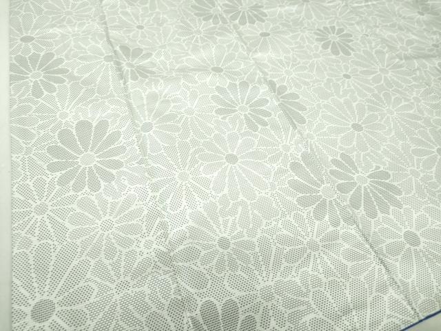 平和屋着物○上質な紬 花尽くし 正絹 逸品 DAAQ3370ps