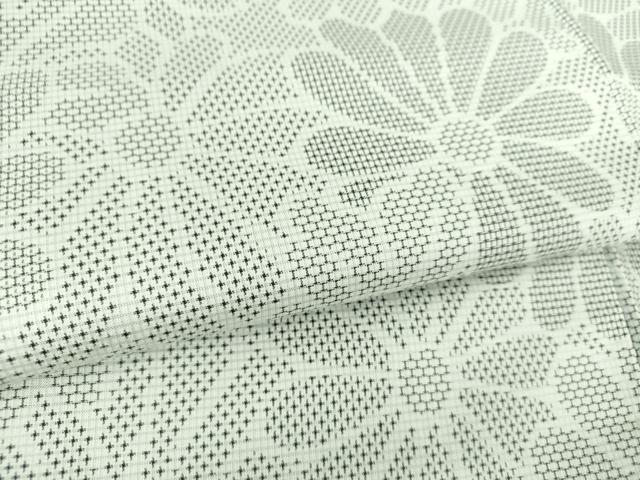 平和屋着物○上質な紬 花尽くし 正絹 逸品 DAAQ3370ps