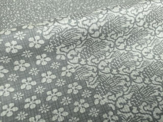 平和屋着物○二代目 川村久太郎 本場染大島紬 訪問着 型染 名物