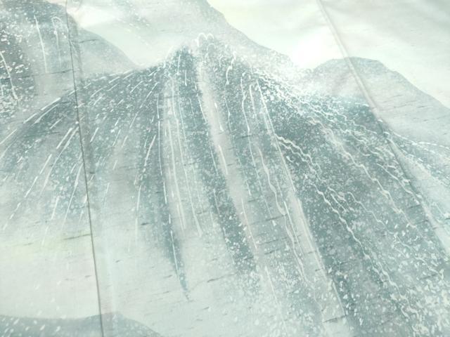 平和屋着物○石川県指定無形文化財 牛首紬 白山工房 手織り 訪問着