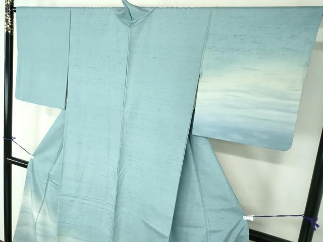 平和屋着物○石川県指定無形文化財 牛首紬 白山工房 手織り 訪問